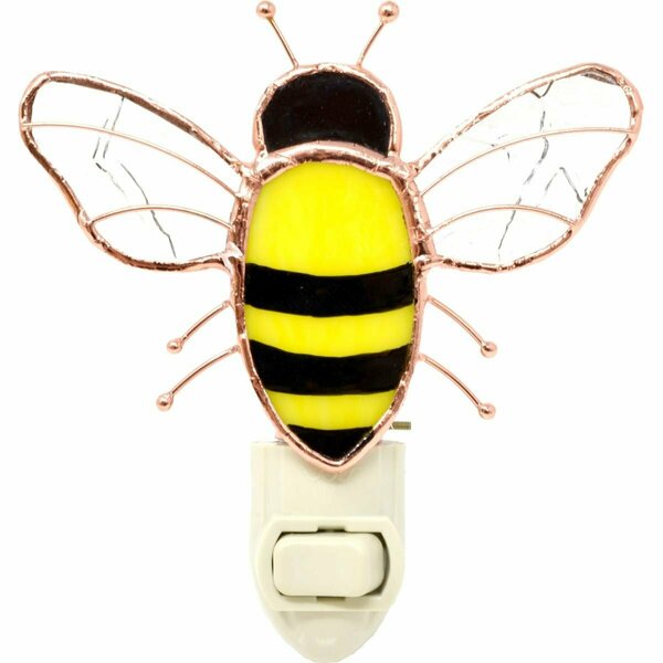 Gift Essentials Stained Glass Bee Nightlight GE308